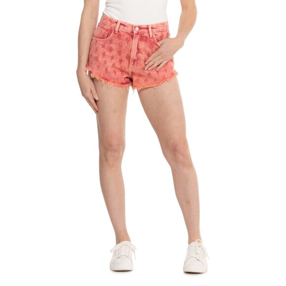 NEW Free People Mixed Emotions Hi-Lo women Shorts pink 253 - Picture 6 of 7
